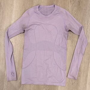 lululemon swiftly Long Sleeve Tee - Lavender 6
